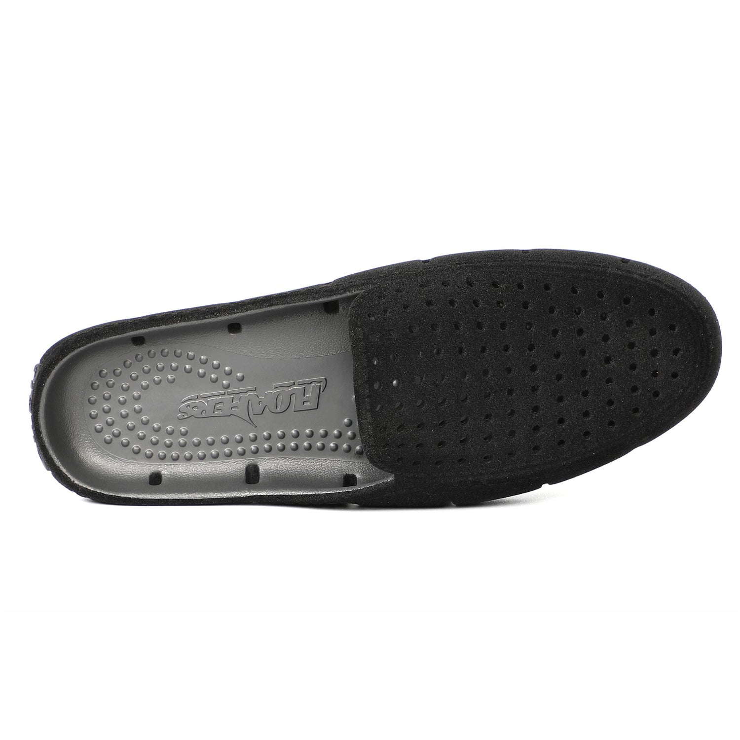 BLACK VEGAN SUEDE SUNSET SLIDE 3.0 - WOMENS