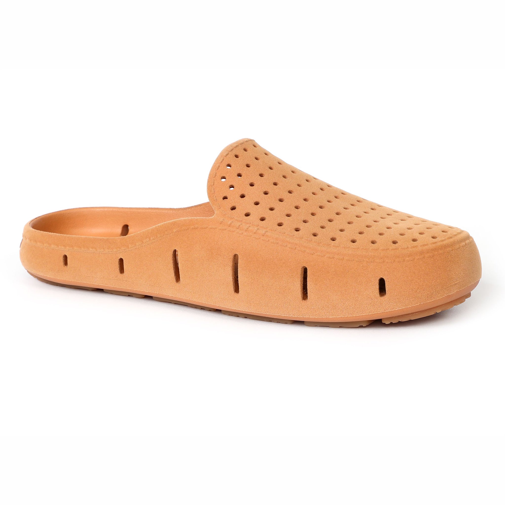 COGNAC VEGAN SUEDE SUNSET SLIDE 3.0 - MENS