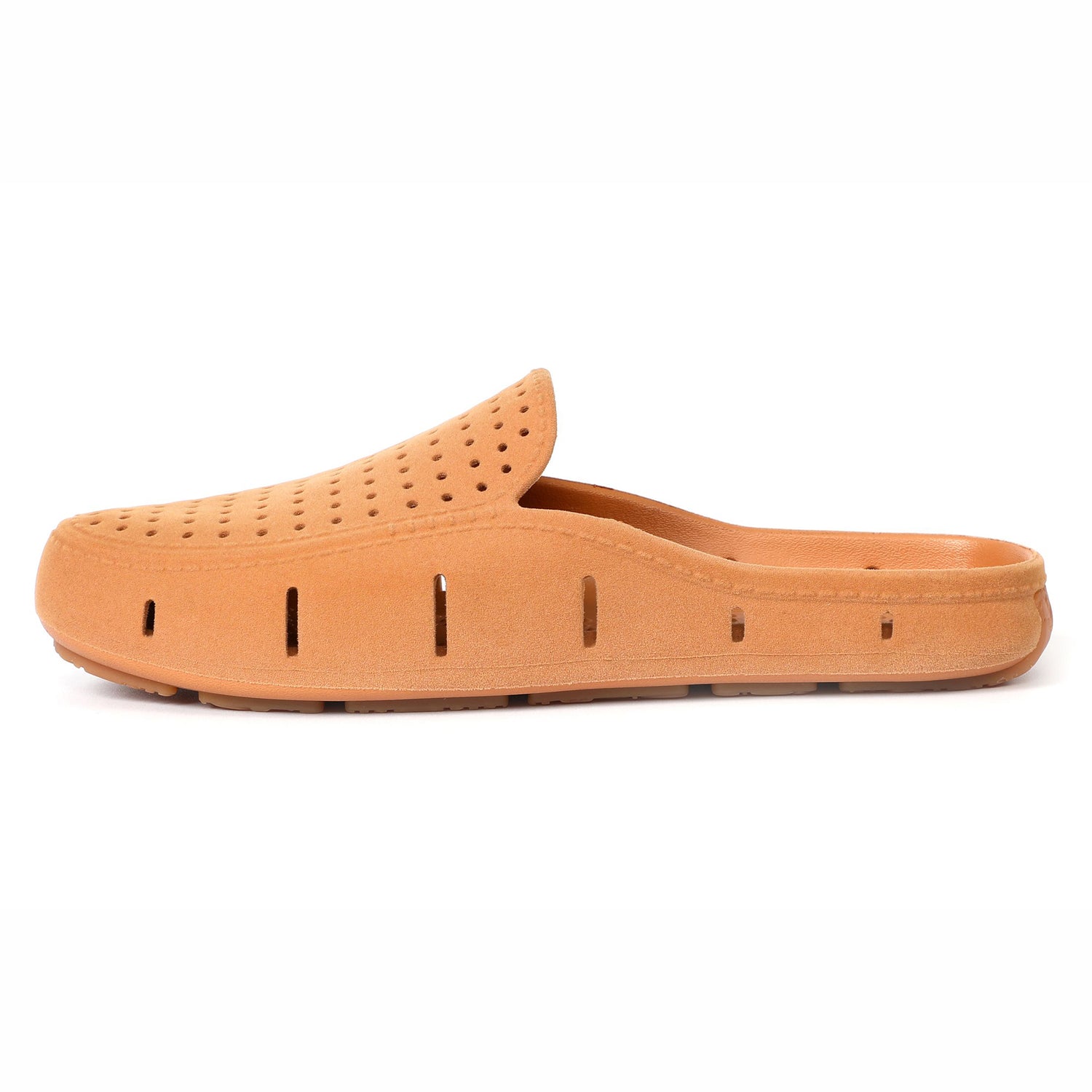 COGNAC VEGAN SUEDE SUNSET SLIDE 3.0 - MENS