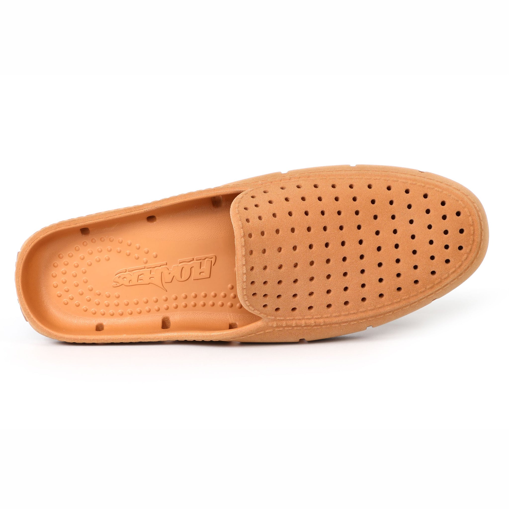 COGNAC VEGAN SUEDE SUNSET SLIDE 3.0 - MENS