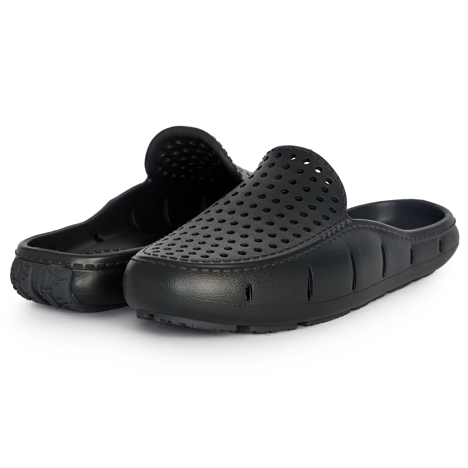 BLACK/ASPHALT SUNSET SLIDE - WOMENS