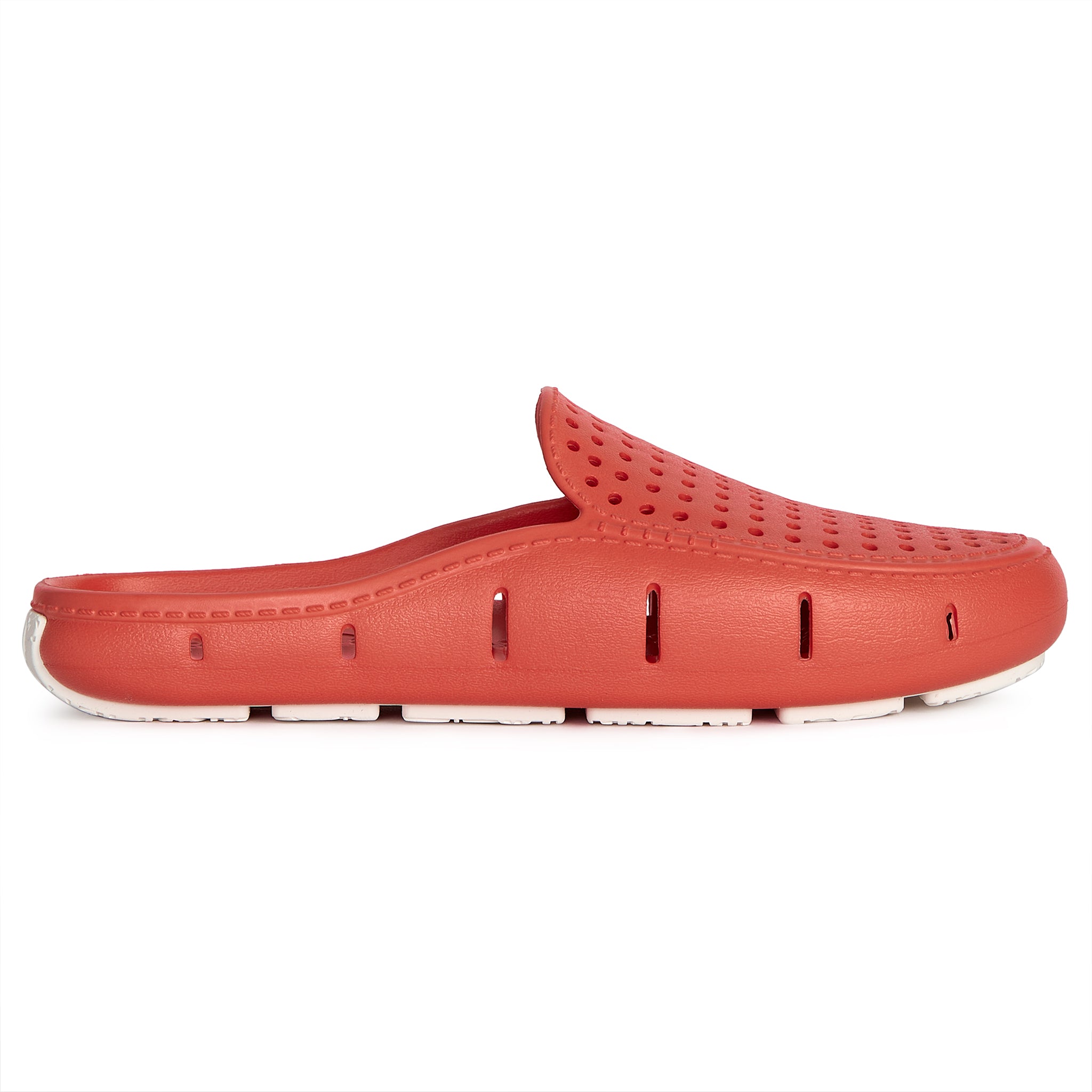 CORAL/BRIGHT WHITE SUNSET SLIDE - WOMENS - FINAL SALE