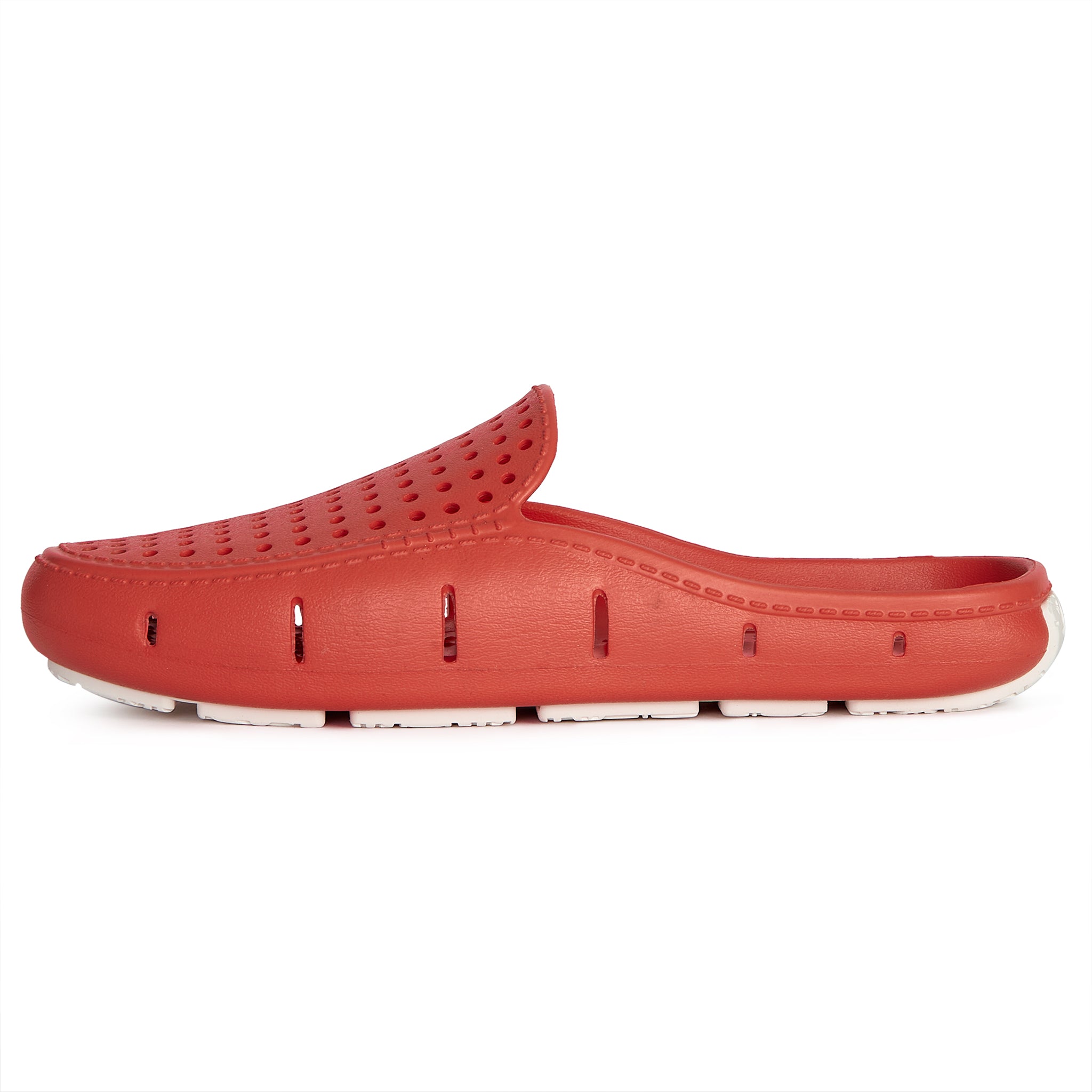 CORAL/BRIGHT WHITE SUNSET SLIDE - WOMENS - FINAL SALE