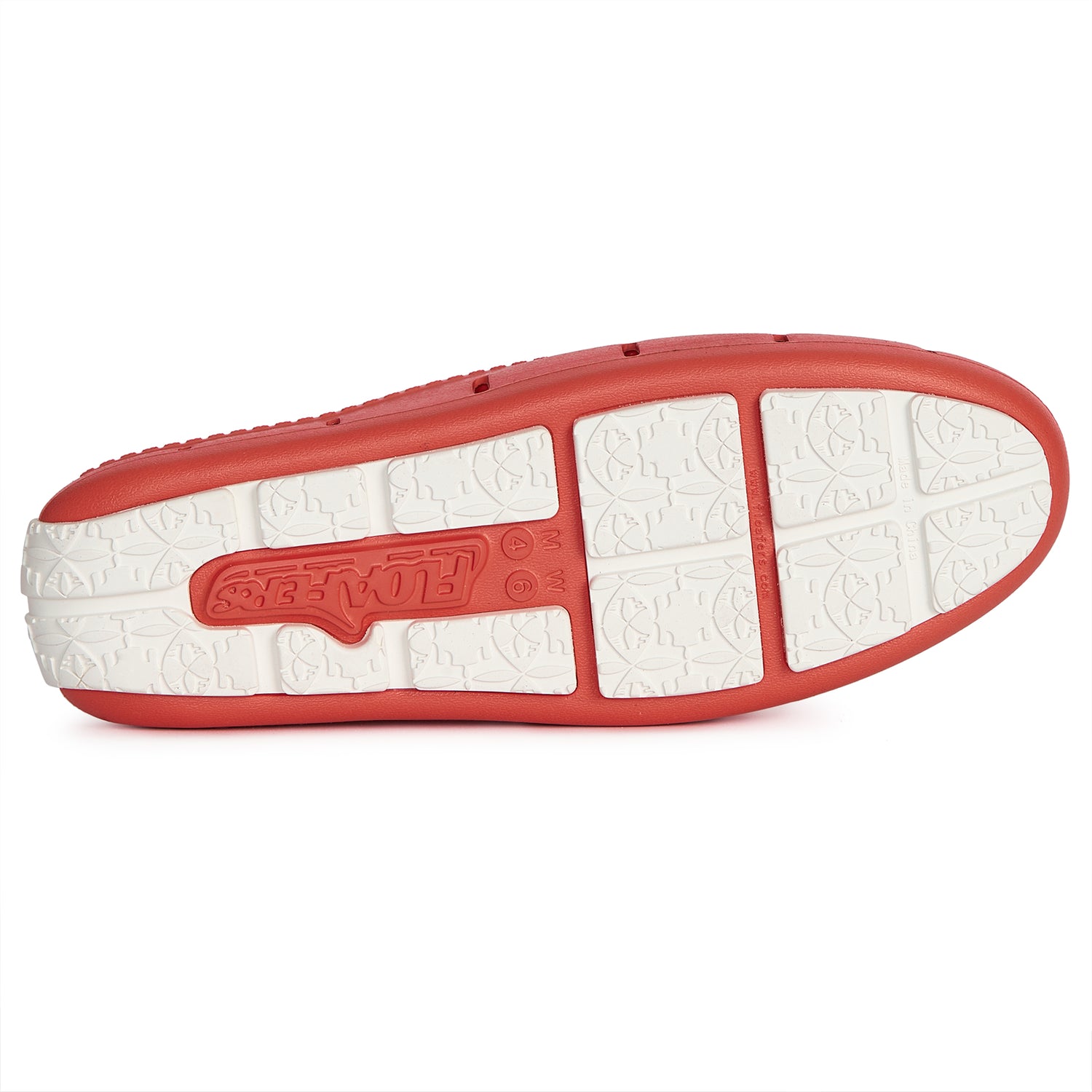 CORAL/BRIGHT WHITE SUNSET SLIDE - WOMENS - FINAL SALE