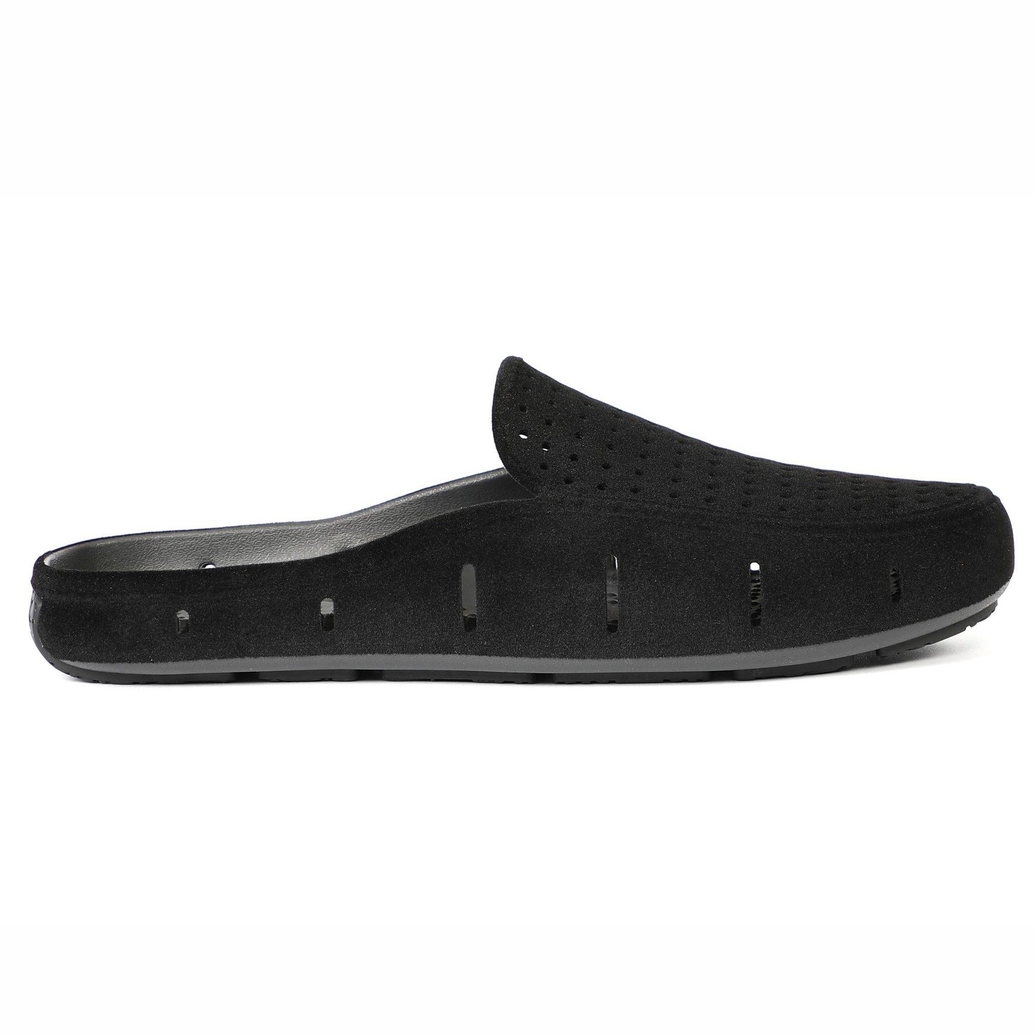BLACK VEGAN SUEDE SUNSET SLIDE 3.0 - MENS