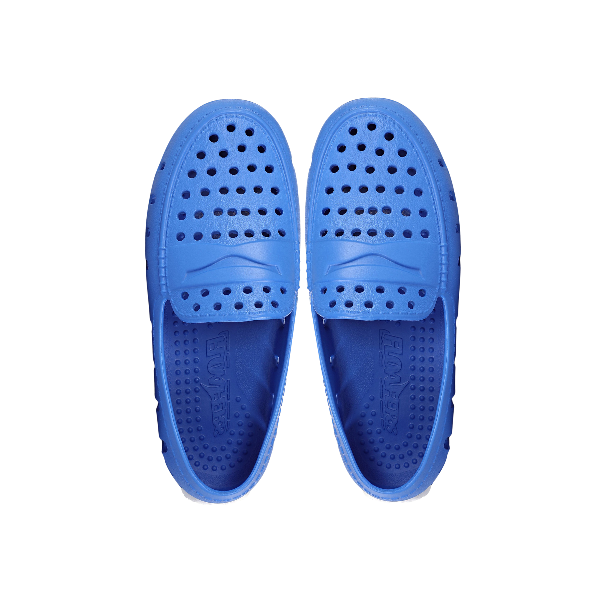 Kids Prodigy Bright Blue Bright White Loafers