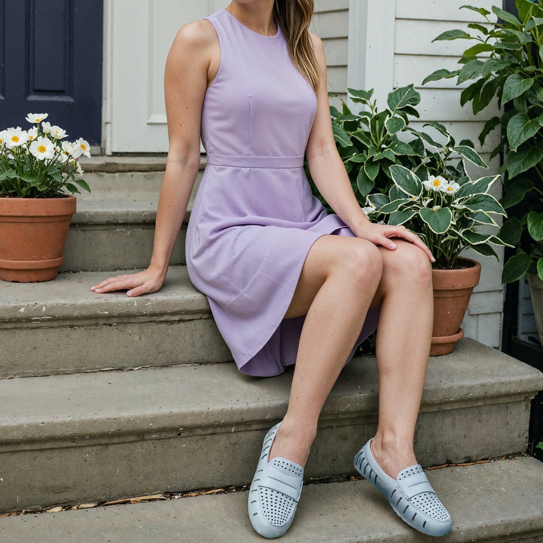 HARBOR MIST GRAY/COCONUT - WOMENS - FINAL SALE