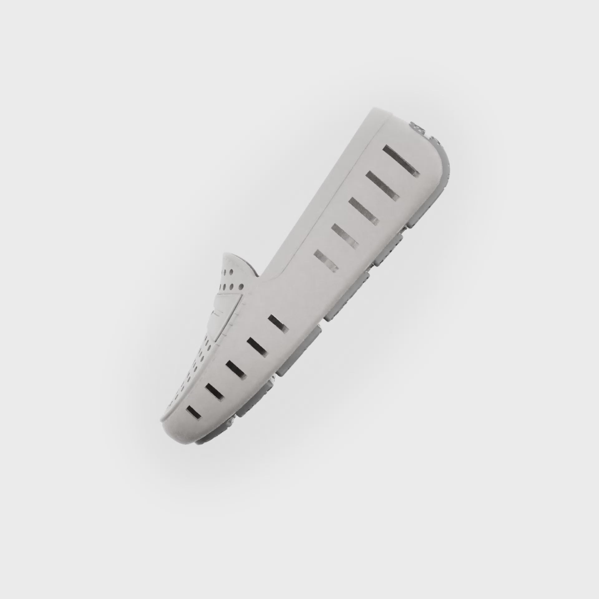 BRIGHT WHITE/HARBOR MIST GRAY POSH 2.0