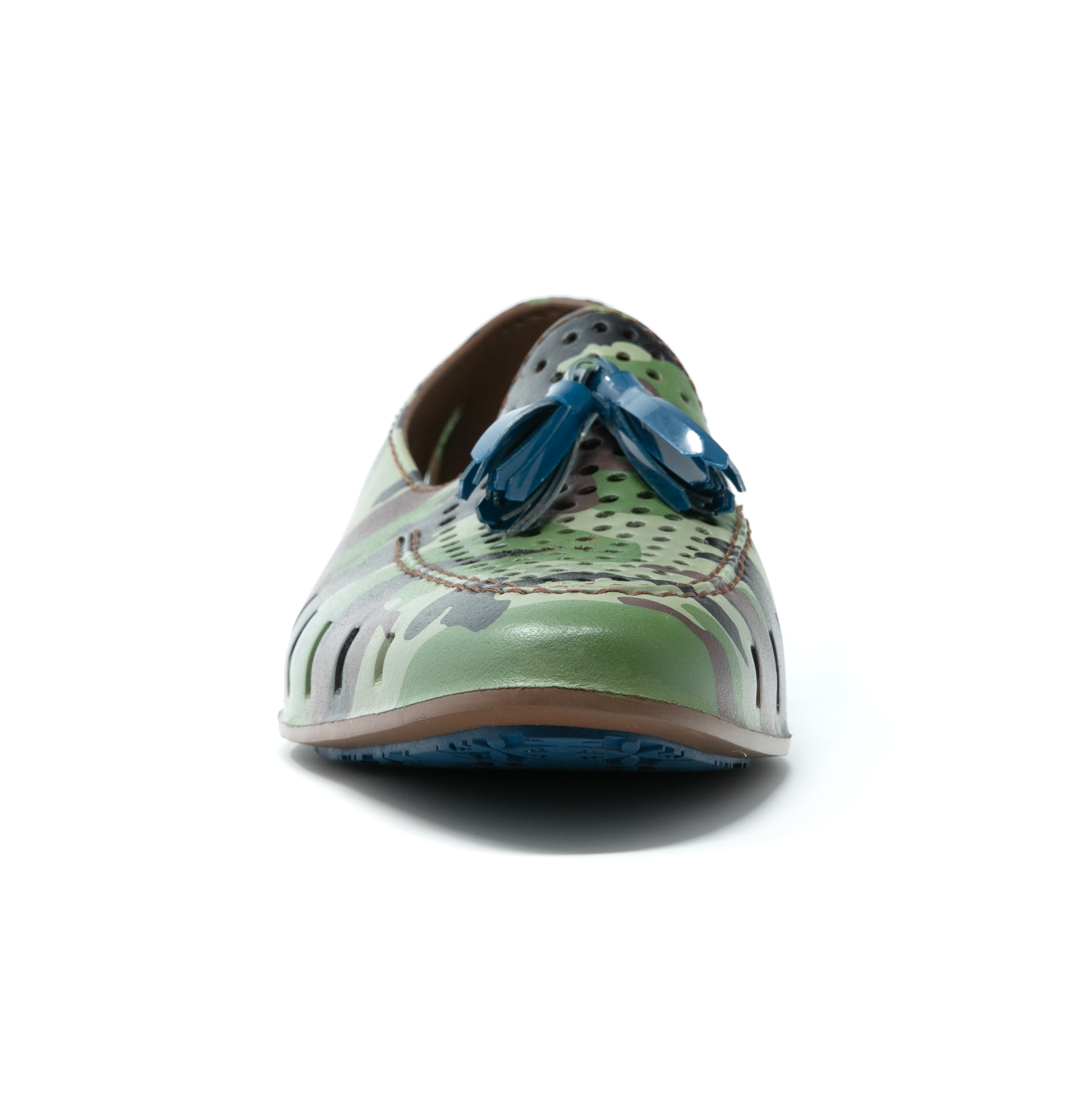 EXECUTIVE TASSEL GREEN CAMO MARBLE/SAILOR NAVY - MENS - FINAL SALE