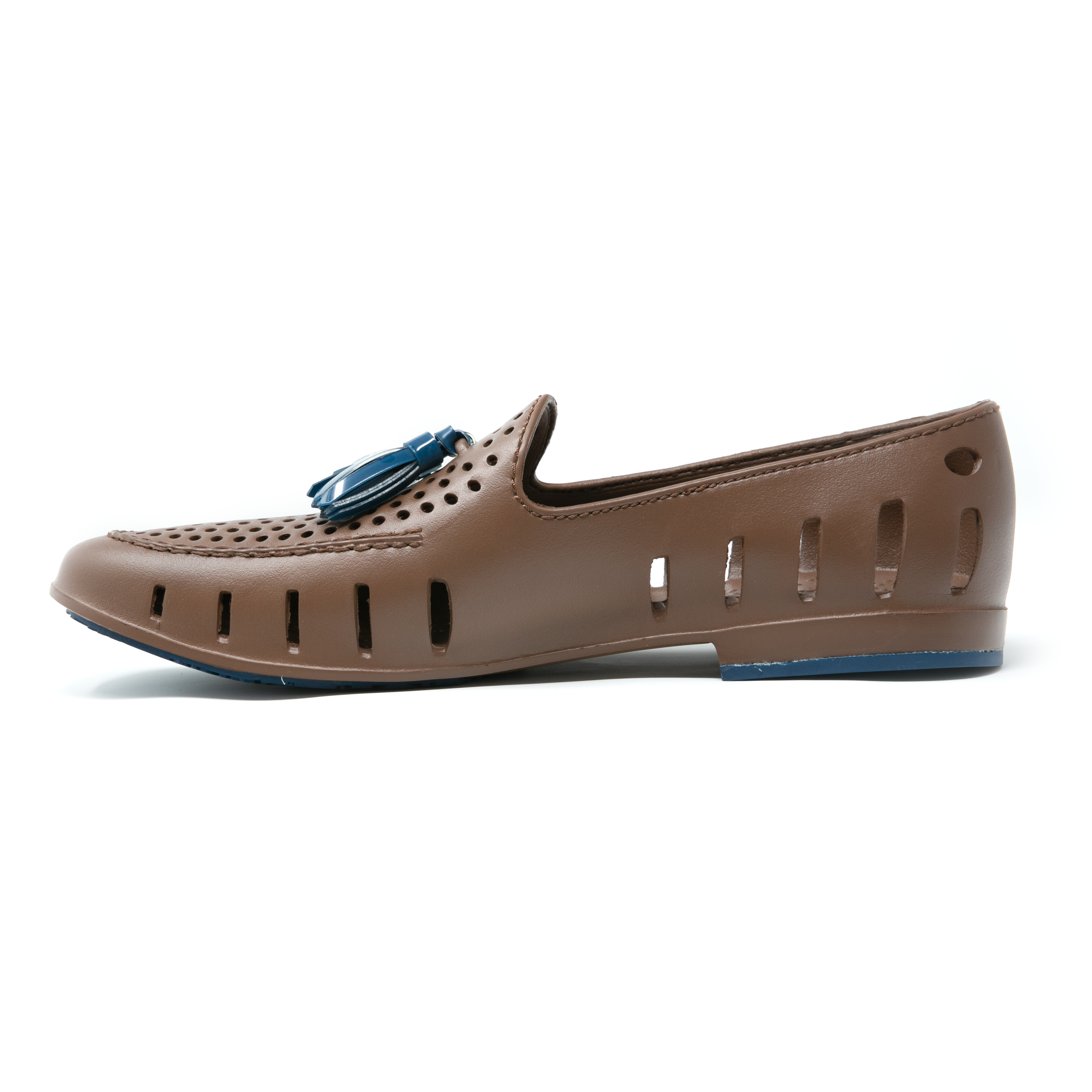 EXECUTIVE TASSEL DRIFTWOOD BROWN/SAILOR NAVY - MENS - FINAL SALE