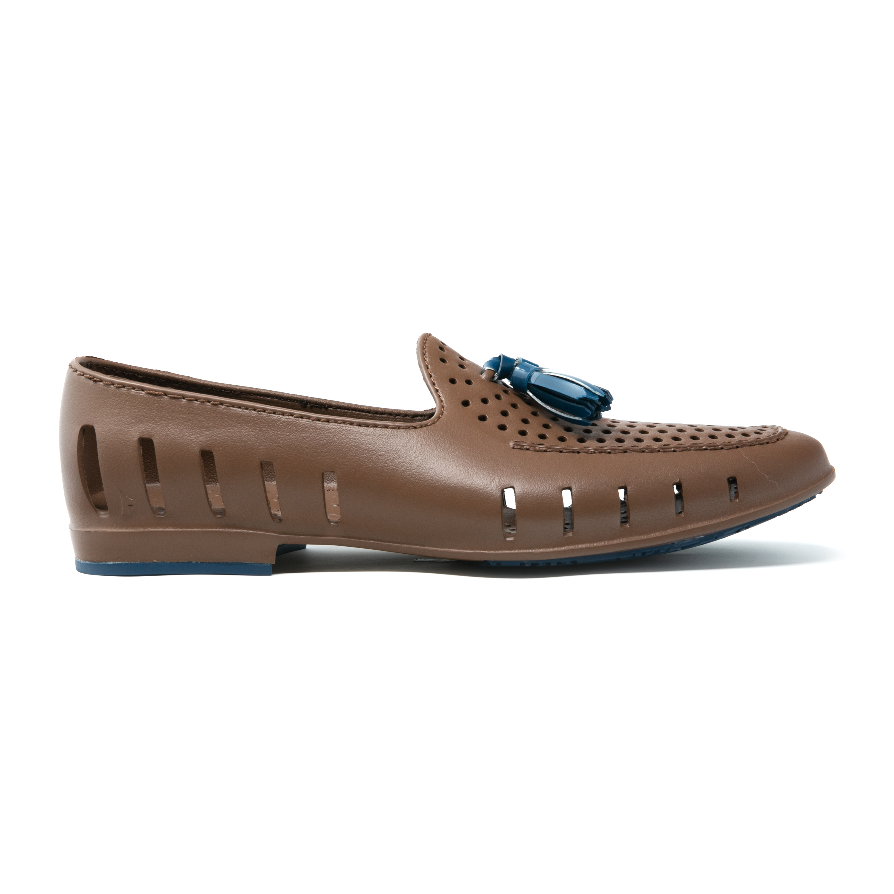 EXECUTIVE TASSEL DRIFTWOOD BROWN/SAILOR NAVY - MENS - FINAL SALE