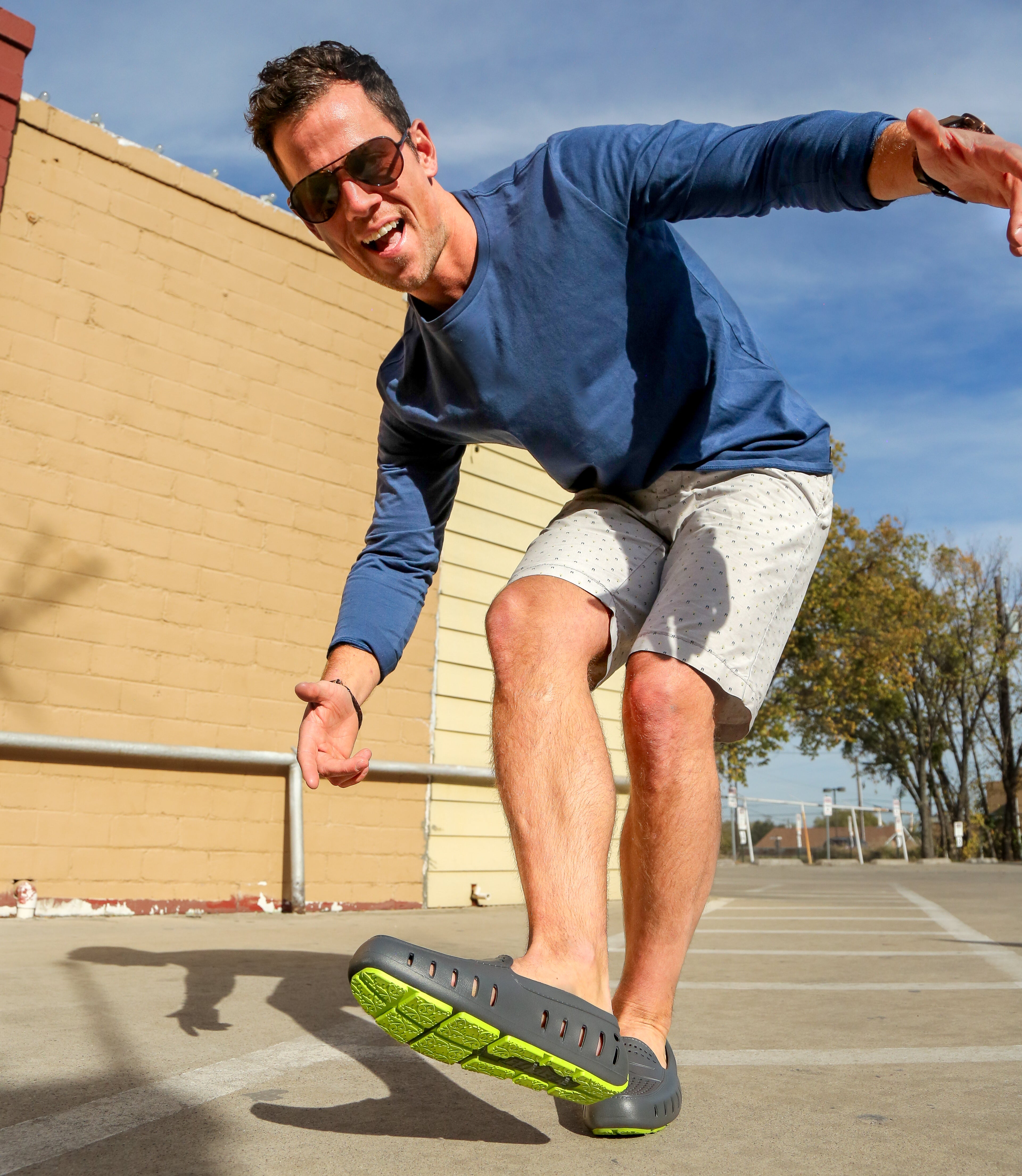 ASPHALT/LIME GREEN - MENS