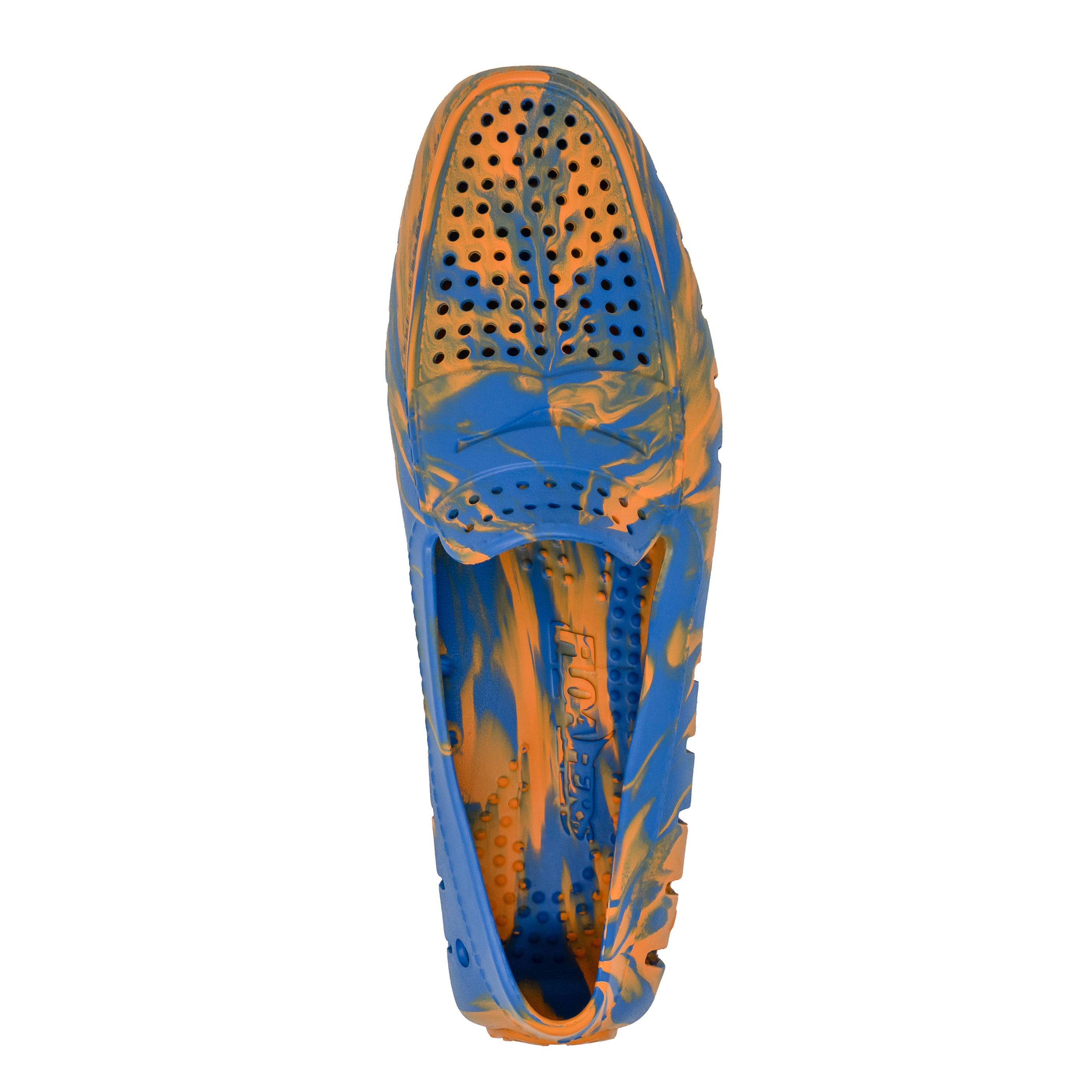 BLUE ORANGE MARBLE - MENS