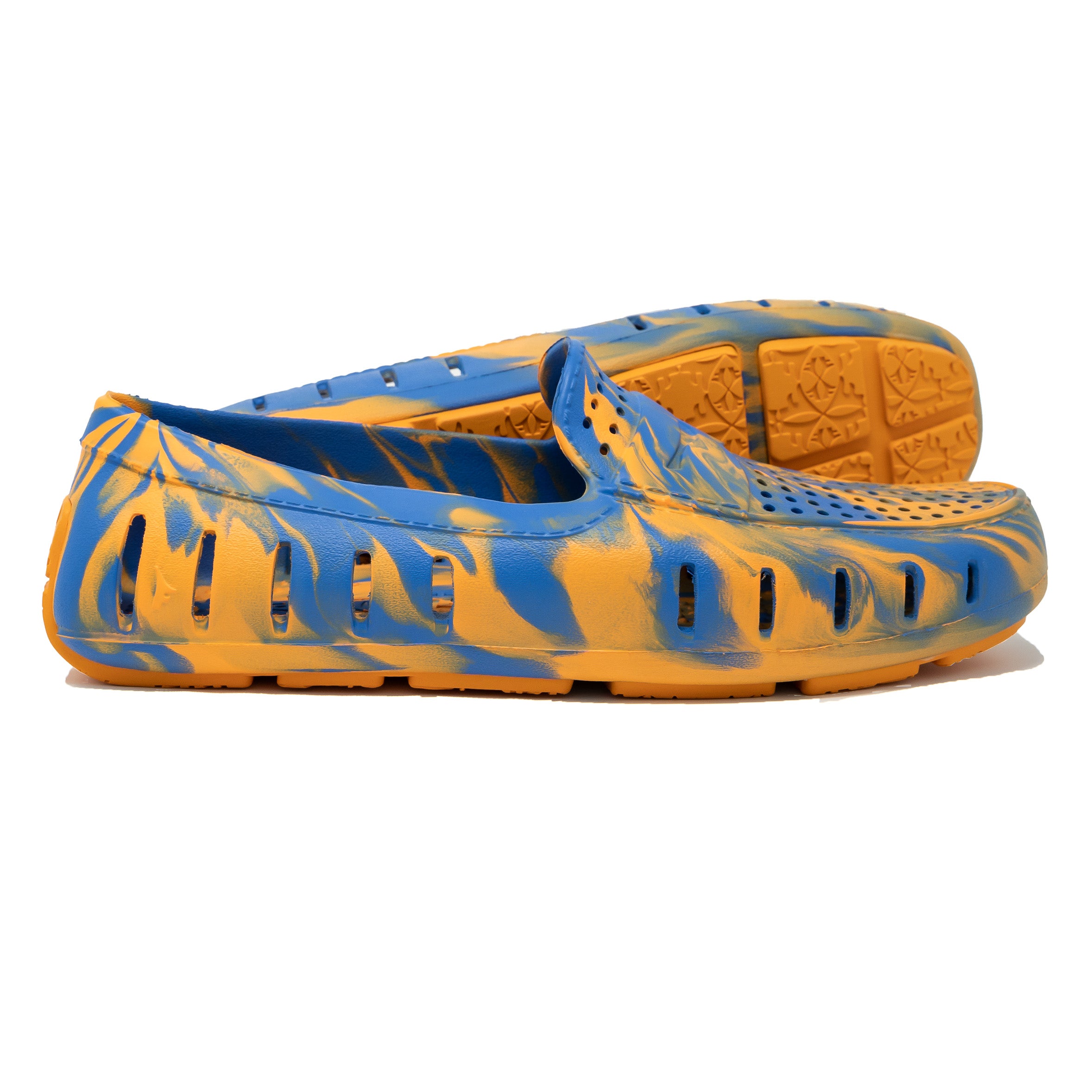 BLUE ORANGE MARBLE - MENS