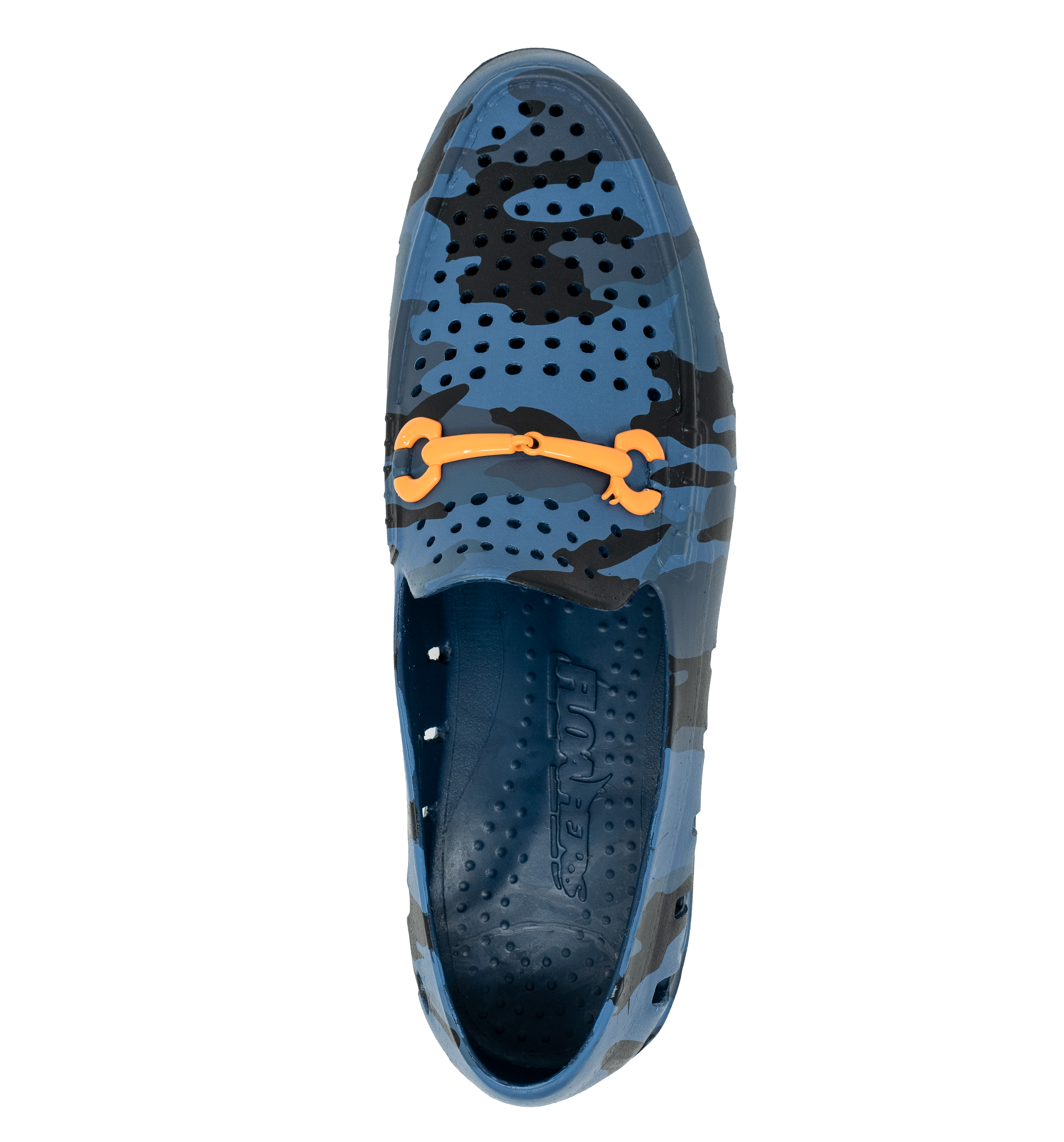 CHAIRMAN BIT - BLUE CAMO/LIME GREEN - MENS