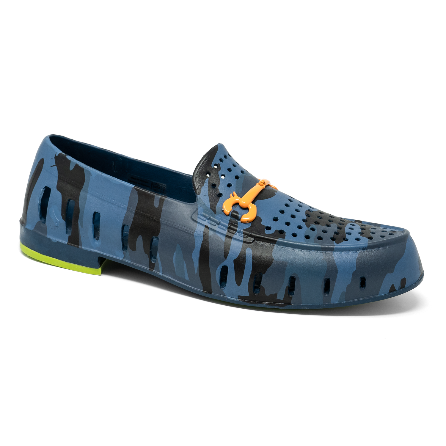 CHAIRMAN BIT - BLUE CAMO/LIME GREEN - MENS - FINAL SALE