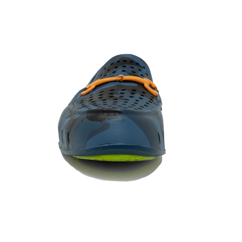 CHAIRMAN BIT - BLUE CAMO/LIME GREEN - MENS - FINAL SALE