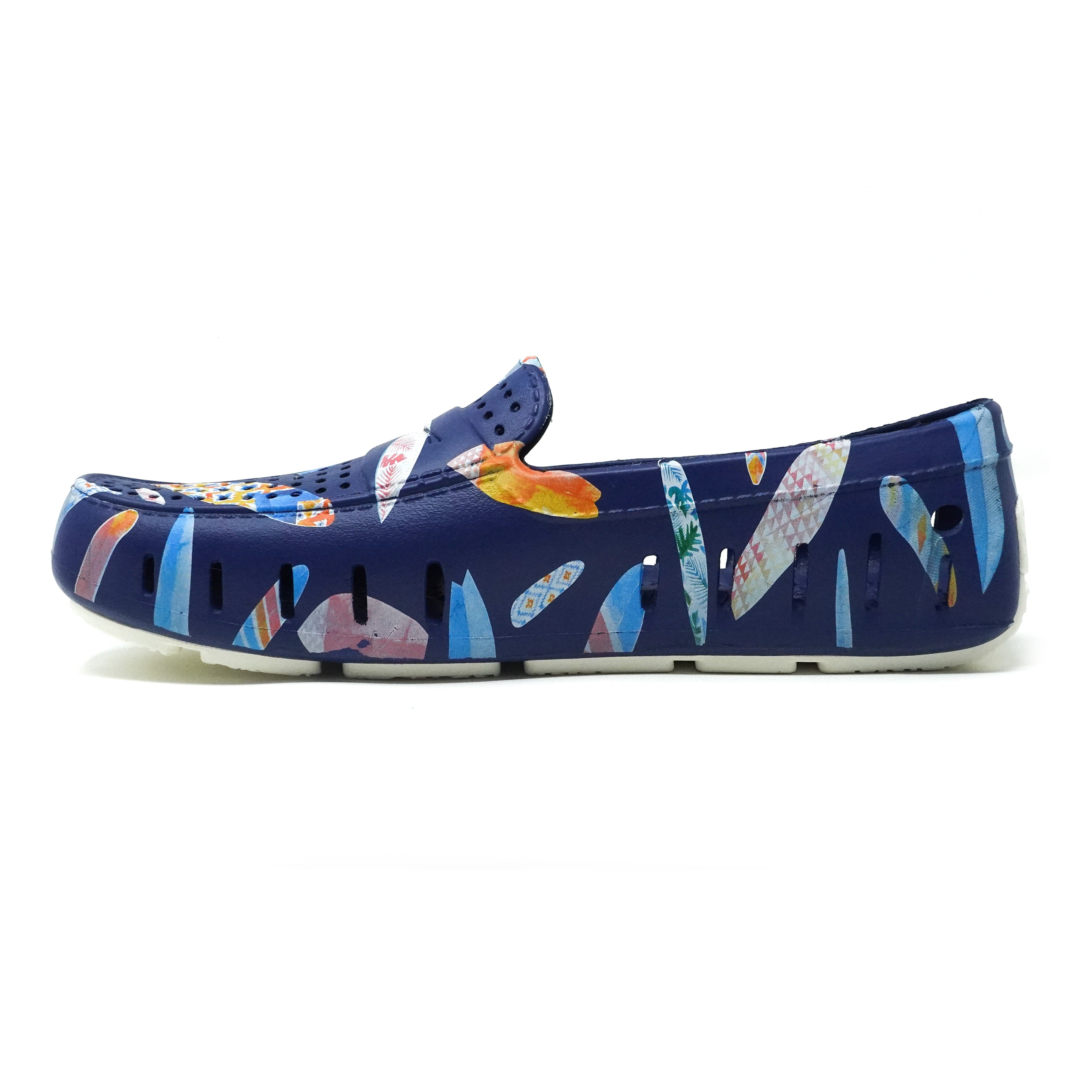 NAVY PEONY SURF - MENS (Floafers X Robert Stock Collection)