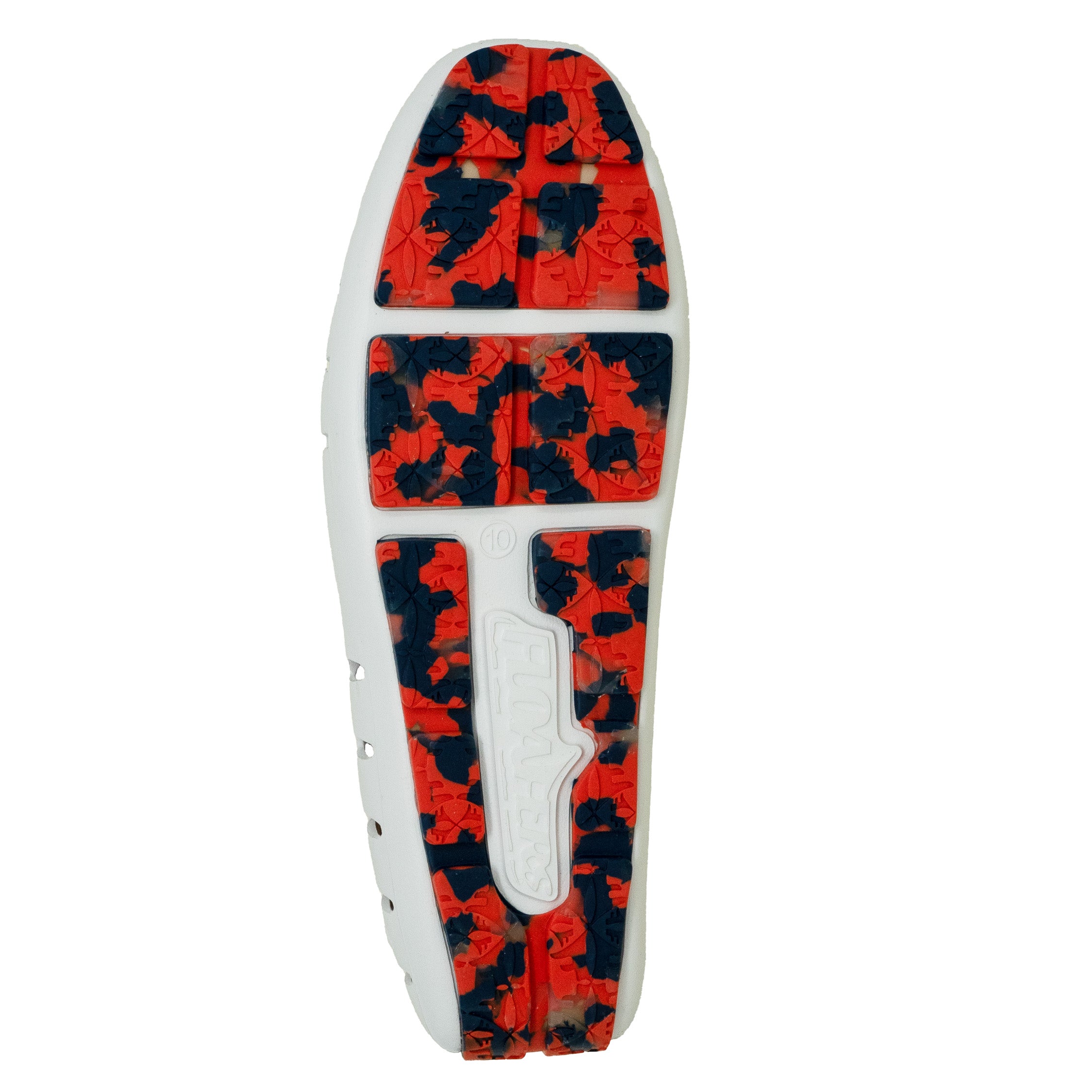 BRIGHT WHITE/RED BLUE SPLATTER - MENS