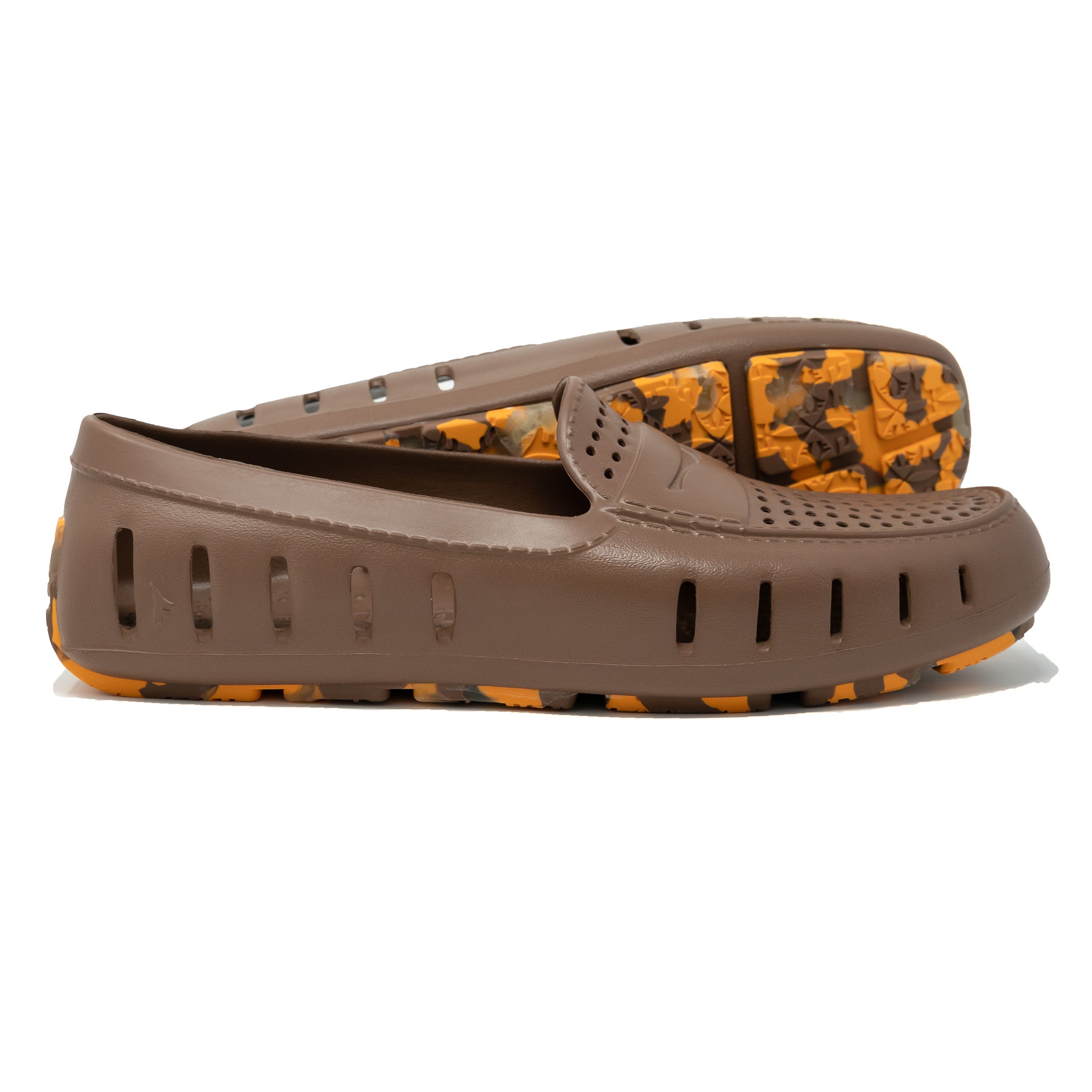 FINAL SALE DRIFTWOOD BROWN/ORANGE SPLATTER - MENS