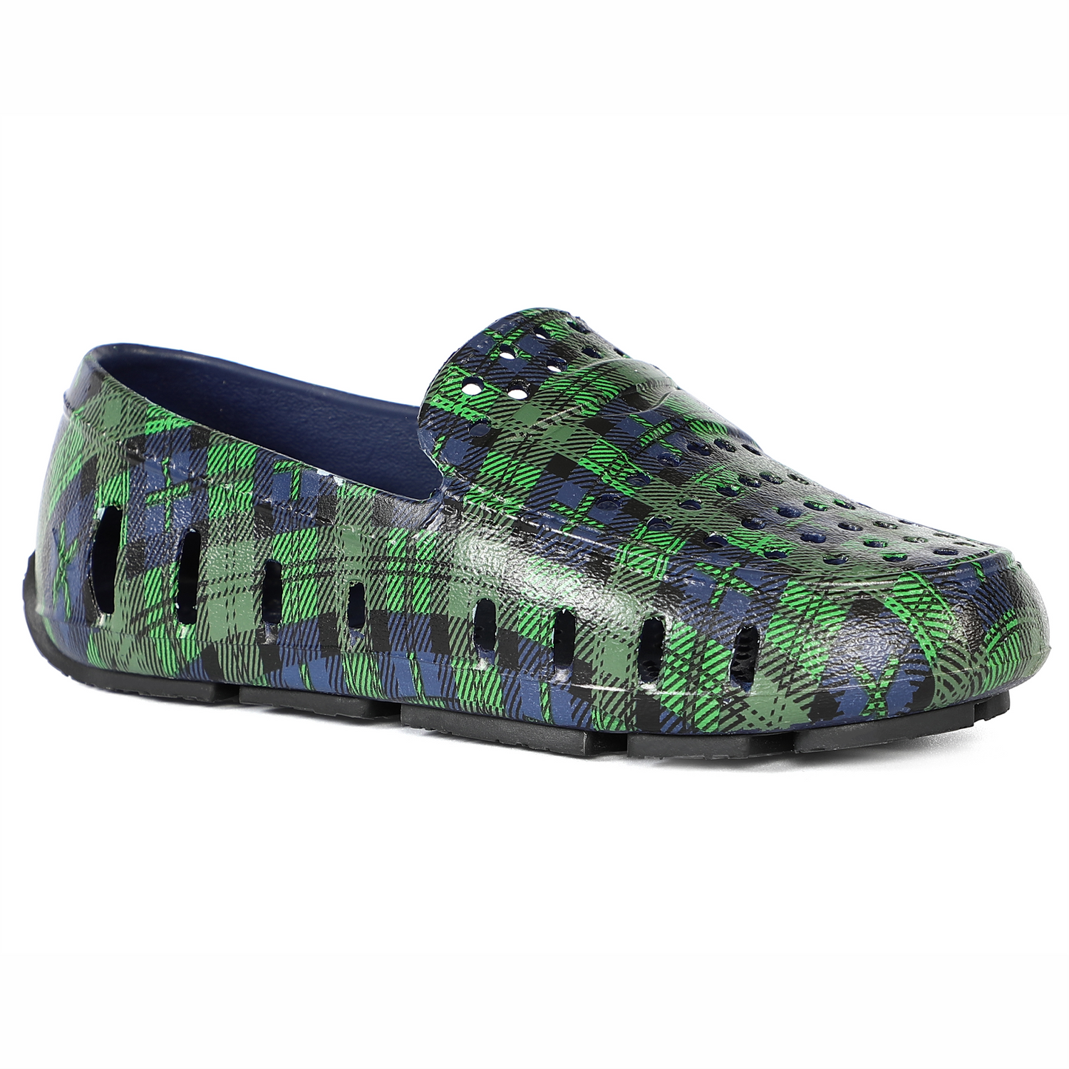 NAVY MULTI PLAID/BLACK PRODIGY 5P