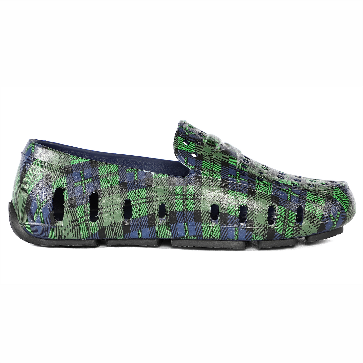 NAVY MULTI PLAID/BLACK PRODIGY 5P