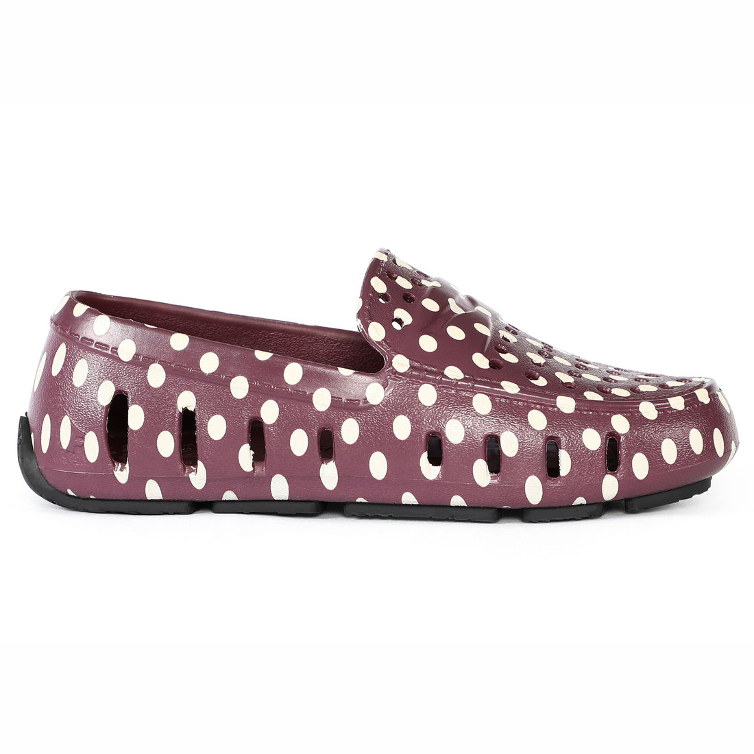 BURGUNDY DOTS/BLACK PRODIGY 5P