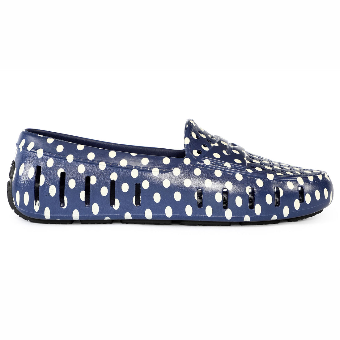 NAVY DOTS/BLACK POSH 5P