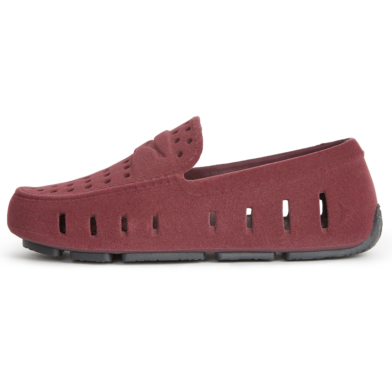 KIDS BURGUNDY VEGAN SUEDE PRODIGY 3.0