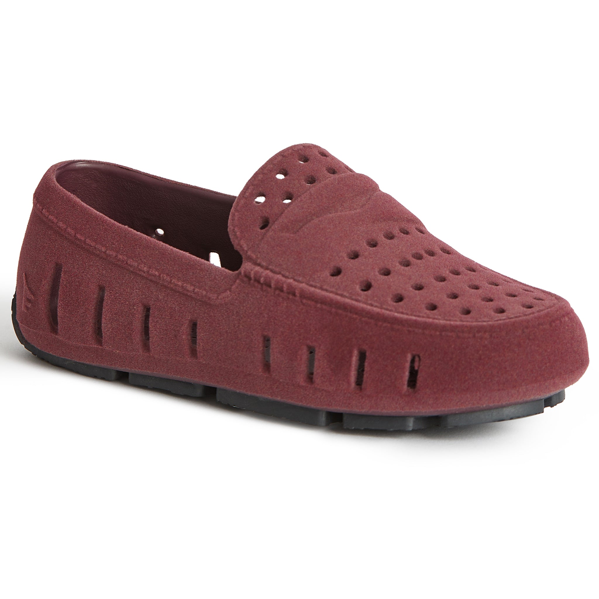 KIDS BURGUNDY VEGAN SUEDE PRODIGY 3.0