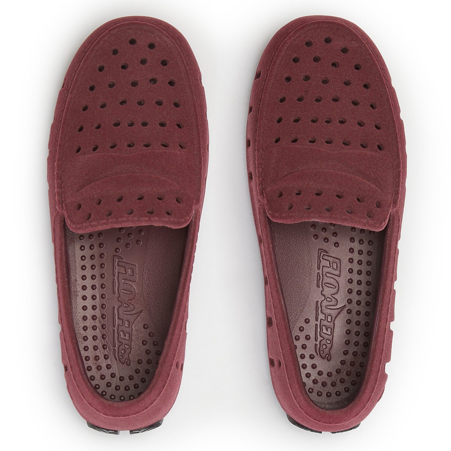 KIDS BURGUNDY VEGAN SUEDE PRODIGY 3.0