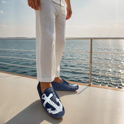 MENS NAVY/WHITE ANCHOR COUNTRY CLUB 3.0