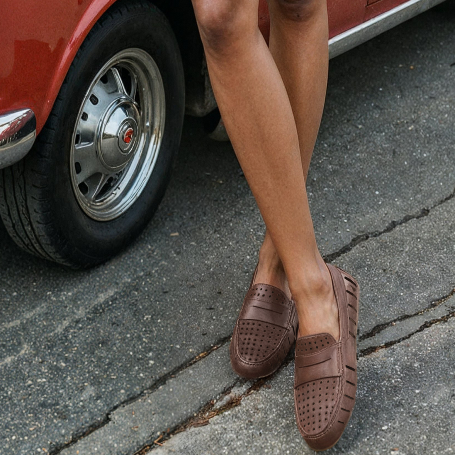 WOMENS DRIFTWOOD BROWN/COCONUT POSH 2.0