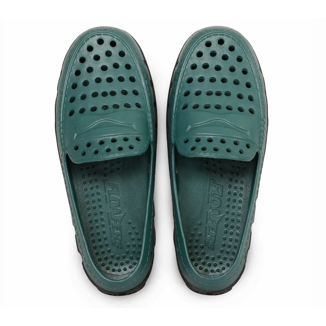 Kids Prodigy Teal/Black Loafers