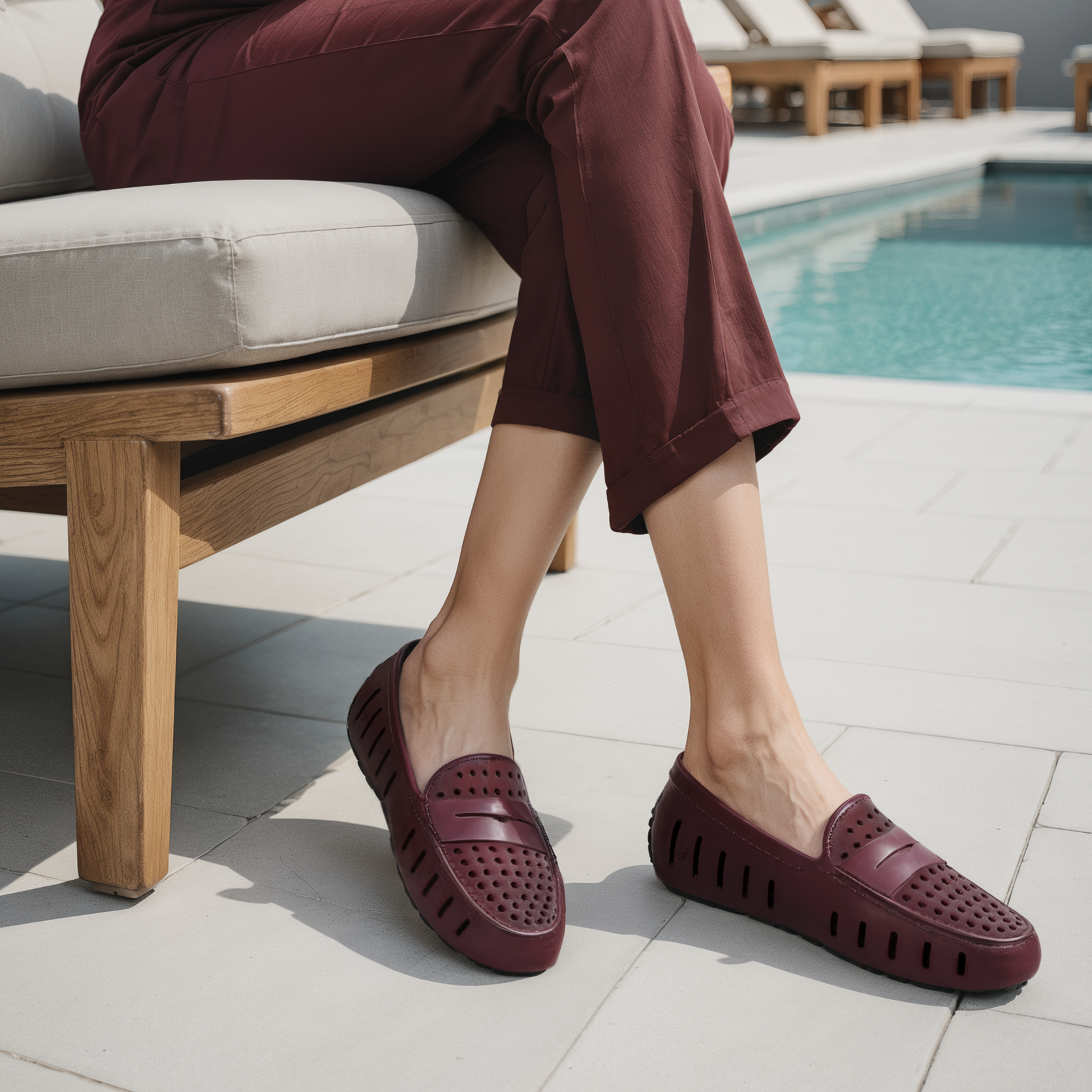 WOMENS BURGUNDY/ASPHALT POSH 3.0