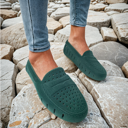 WOMENS EMERALD VEGAN SUEDE POSH 3.0