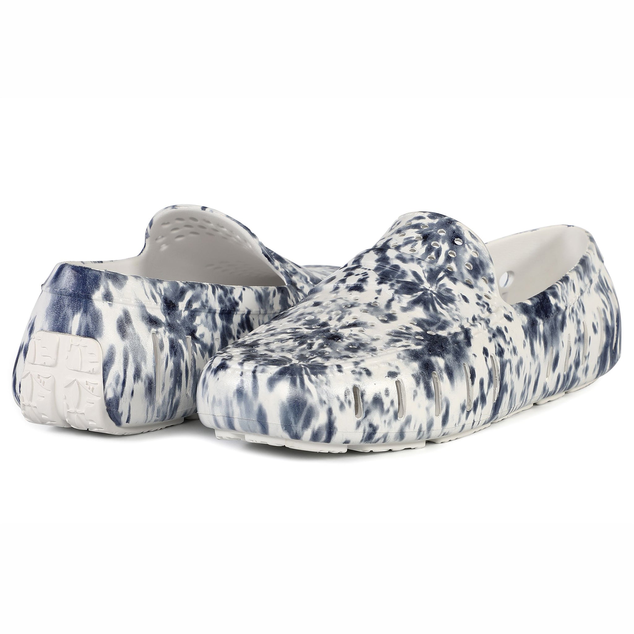 NAVY TIE DYE/BRIGHT WHITE COUNTRY CLUB PRINT