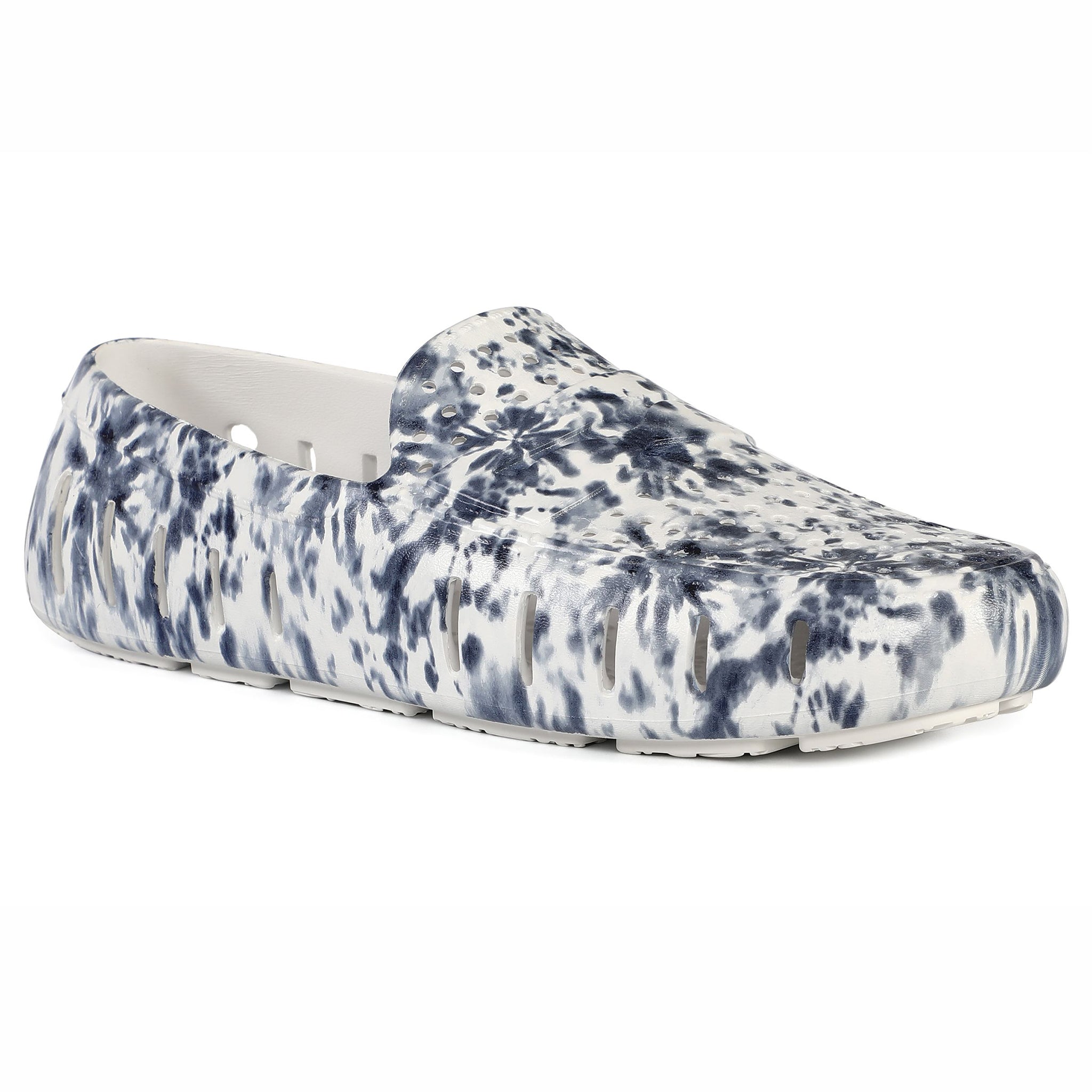 NAVY TIE DYE/BRIGHT WHITE COUNTRY CLUB PRINT