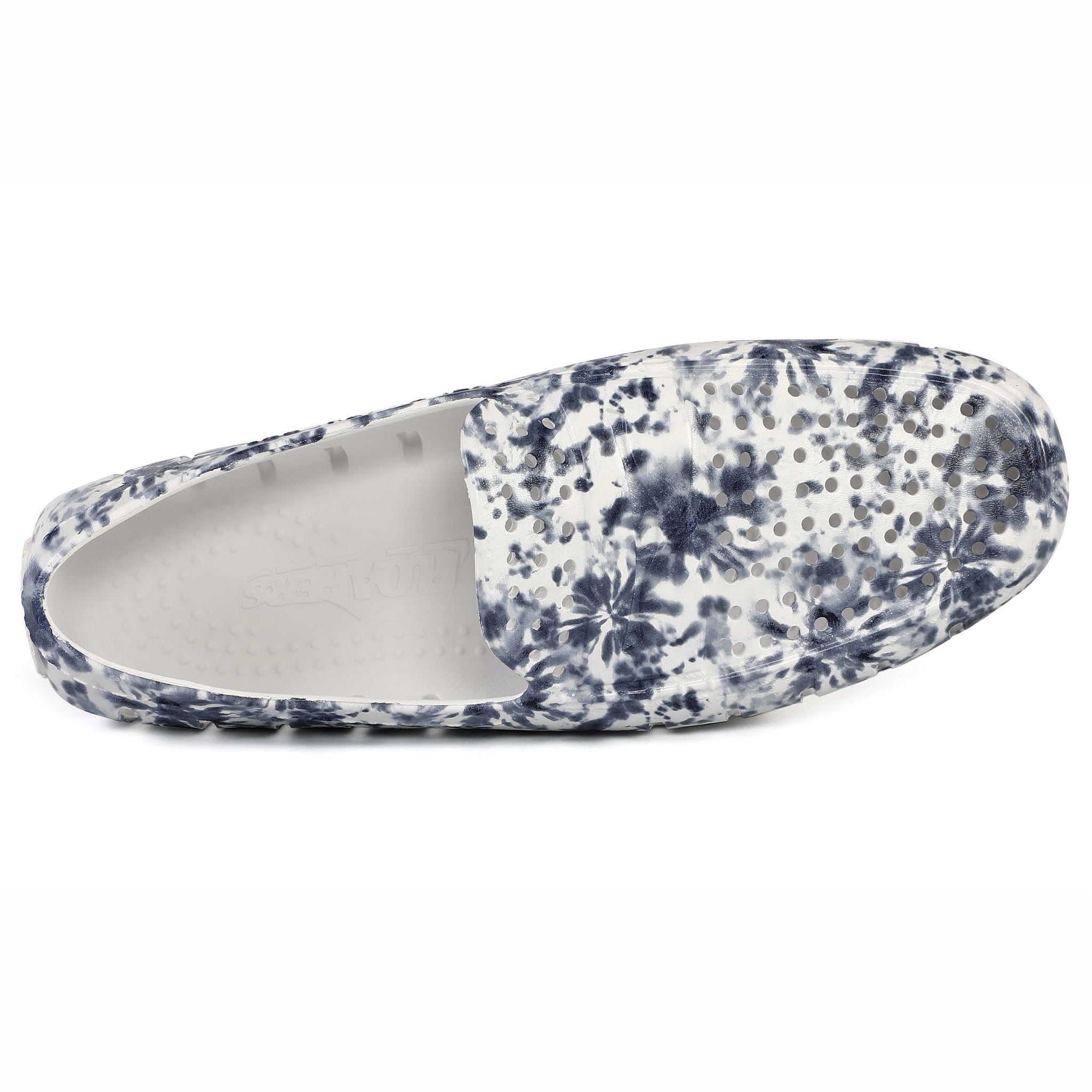 NAVY TIE DYE/BRIGHT WHITE COUNTRY CLUB PRINT