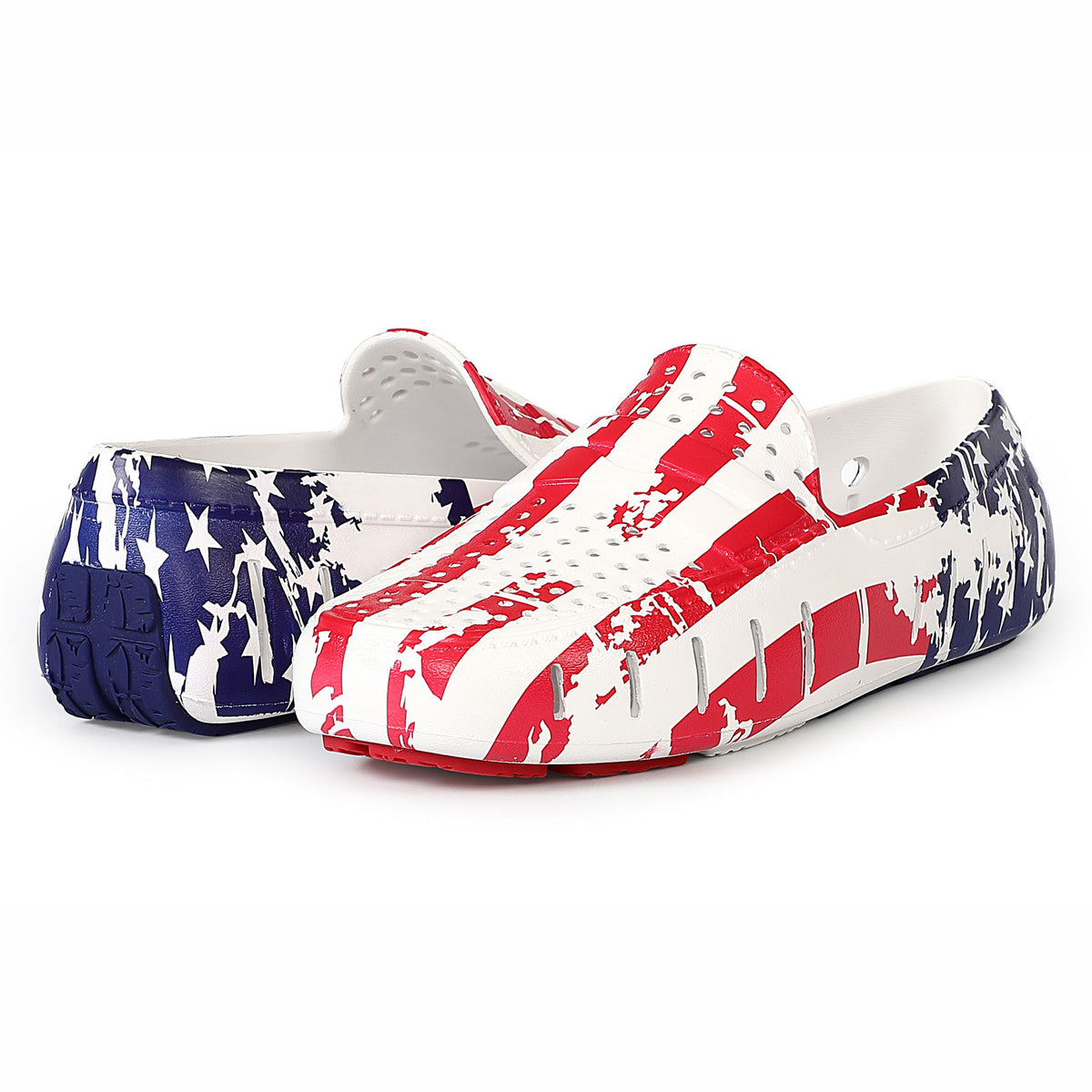 Men's Country Club Old Glory Print Loafers Floafers