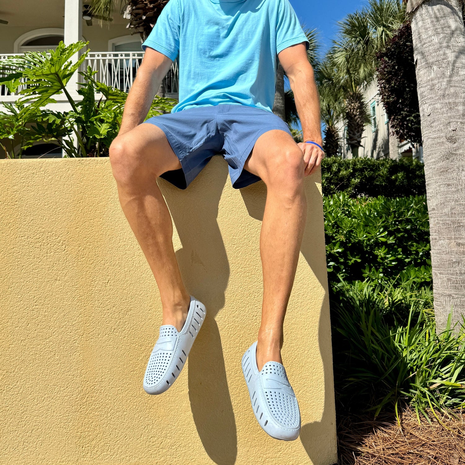 MENS POWDER BLUE/BRIGHT WHITE COUNTRY CLUB 1.0