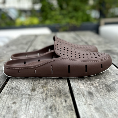 MENS DRIFTWOOD BROWN/COCONUT SUNSET SLIDE