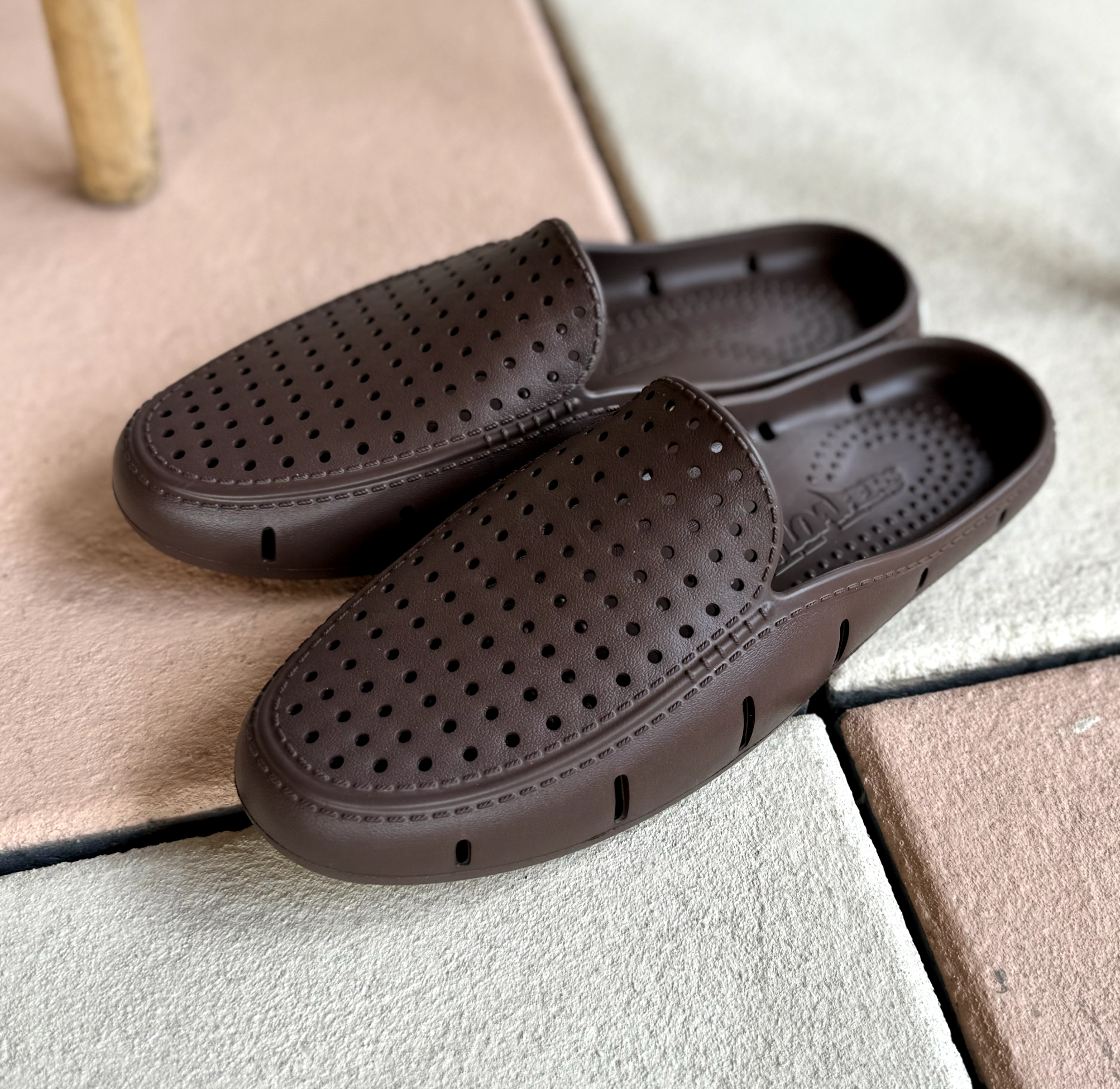 MENS DRIFTWOOD BROWN/COCONUT SUNSET SLIDE 1.0