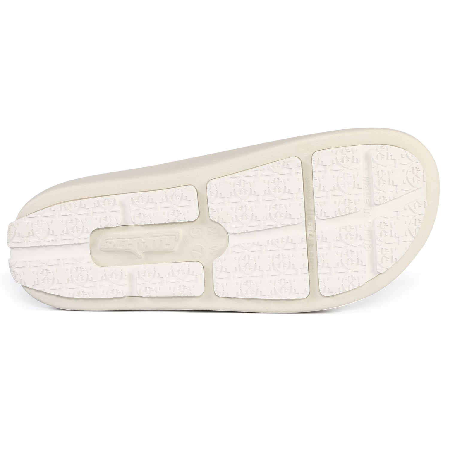 BONE/BRIGHT WHITE LANE-4 MENS SLIDE