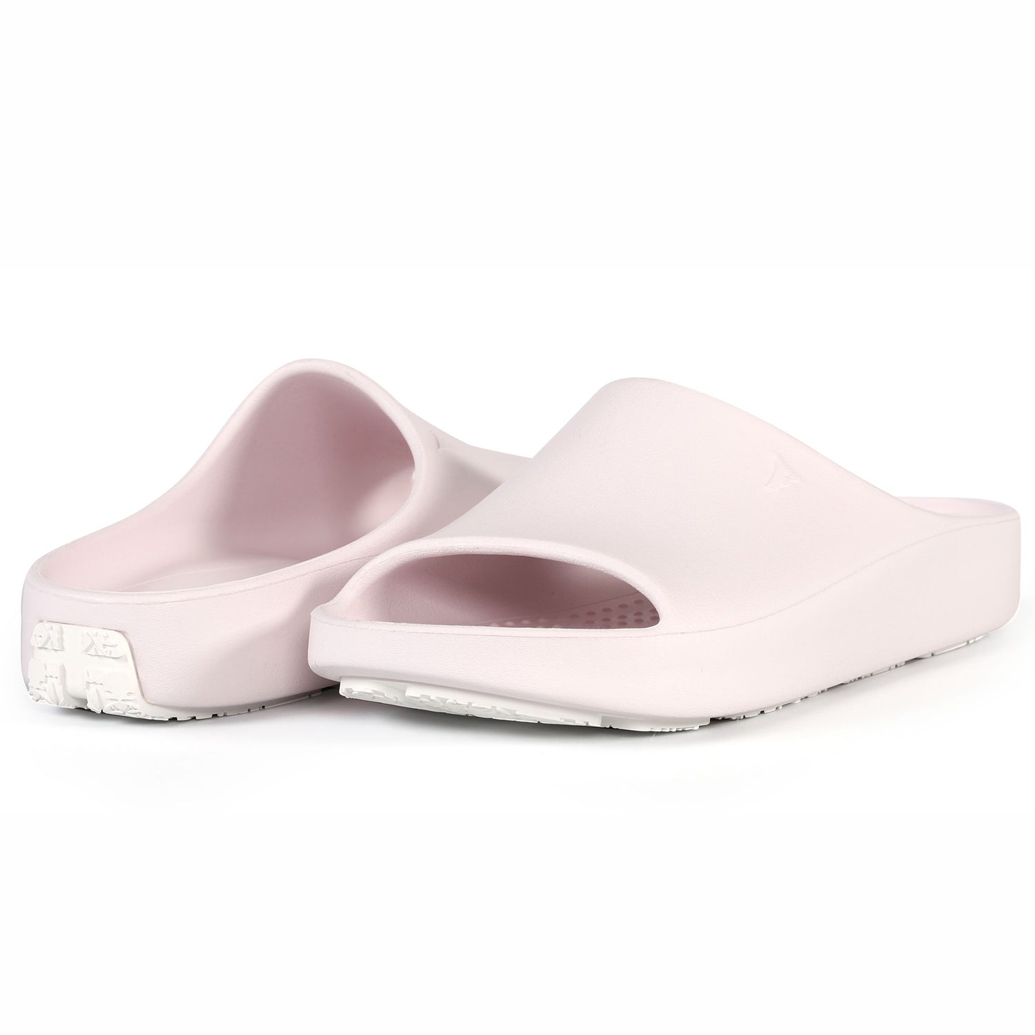 DUSTY PINK/BRIGHT WHITE LANE-4 WOMENS SLIDE