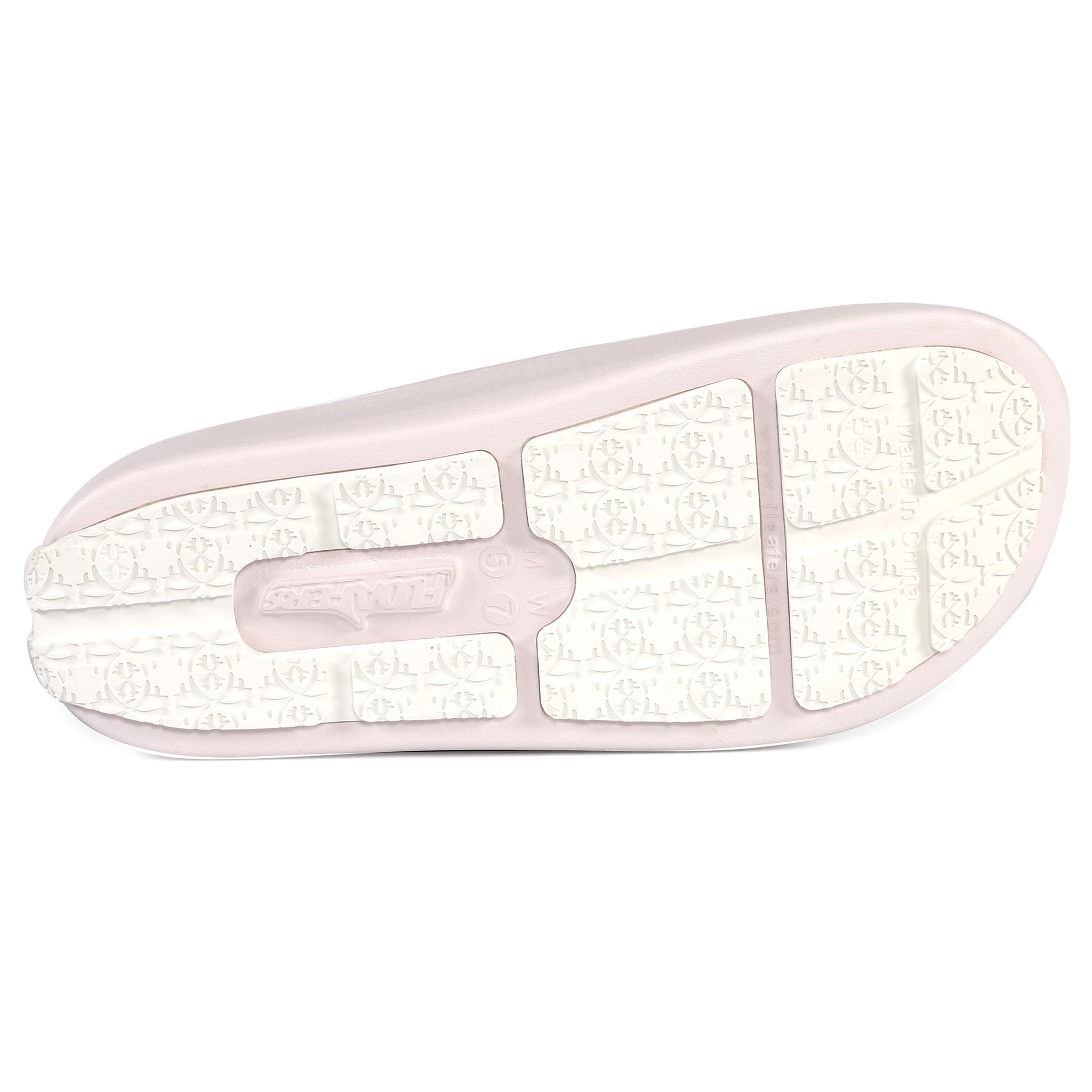 DUSTY PINK/BRIGHT WHITE LANE-4 WOMENS SLIDE