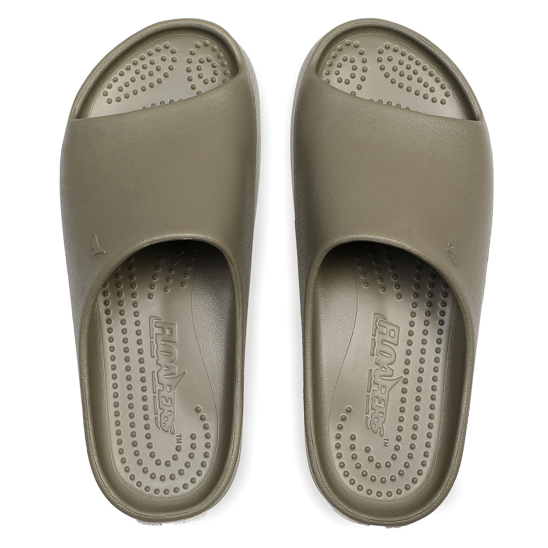 MERMAID GREEN/BRIGHT WHITE LANE-4 WOMENS SLIDE