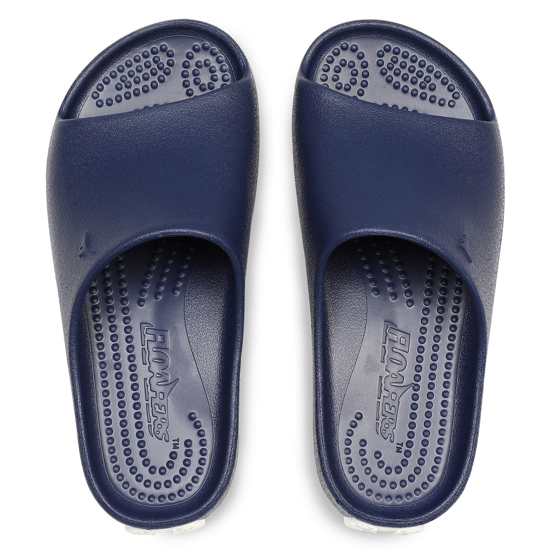 NAVY PEONY/BRIGHT WHITE LANE-4 KIDS SLIDE