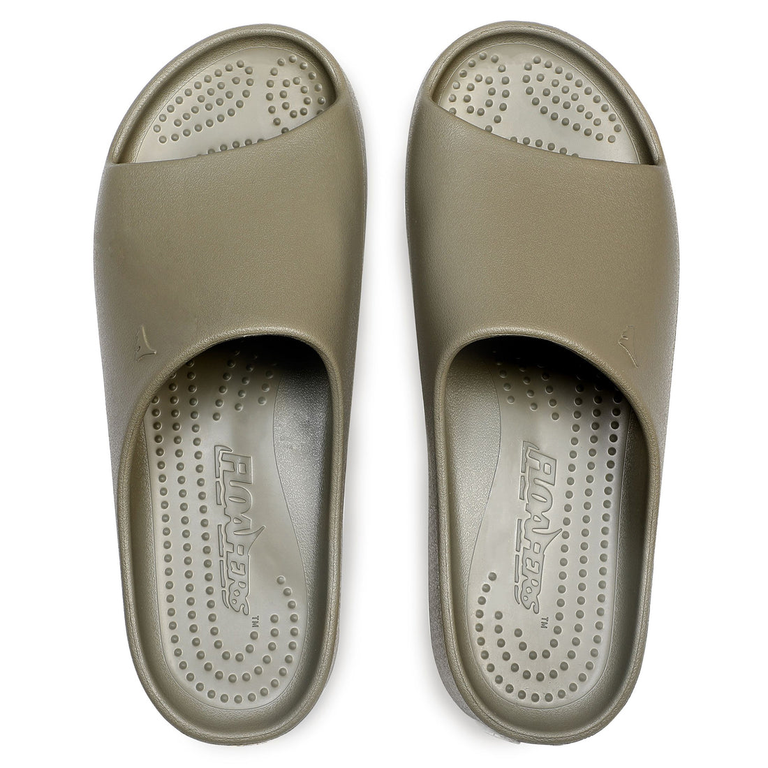 MERMAID GREEN/BRIGHT WHITE LANE-4 MENS SLIDE