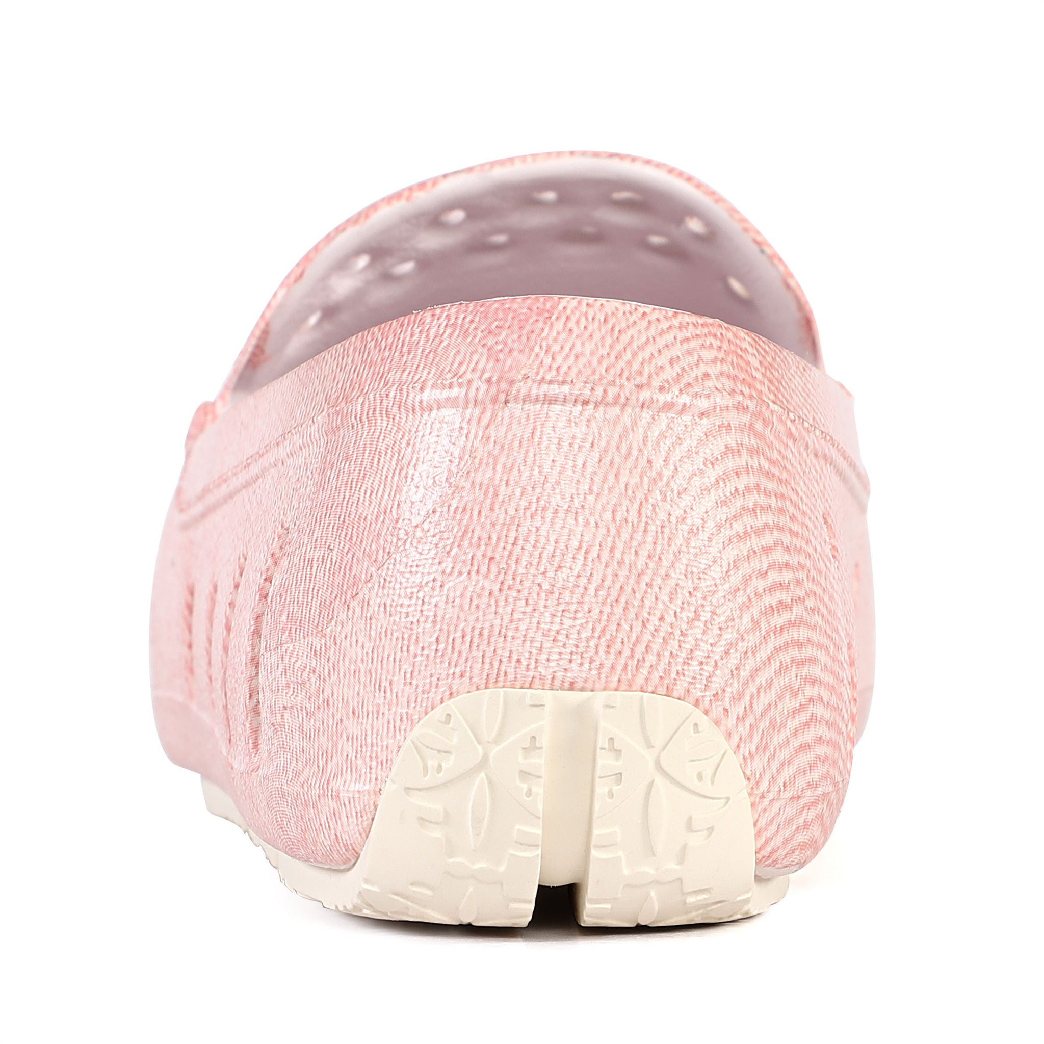 Kids Prodigy Pink Denim Print Bright White Loafers